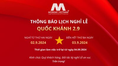 Nghỉ lễ Quốc khánh 2.9.2024 Monday VietNam