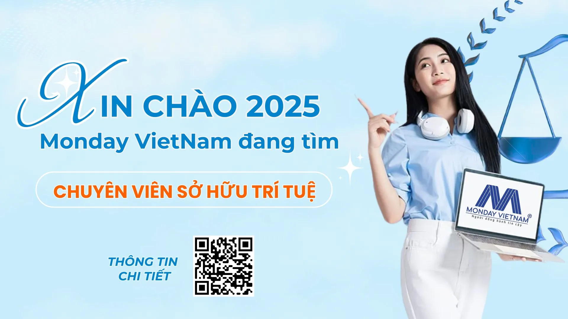 MONDAY VIETNAM TUYỂN DỤNG CHUYÊN VIÊN SỞ HỮU TRÍ TUỆ