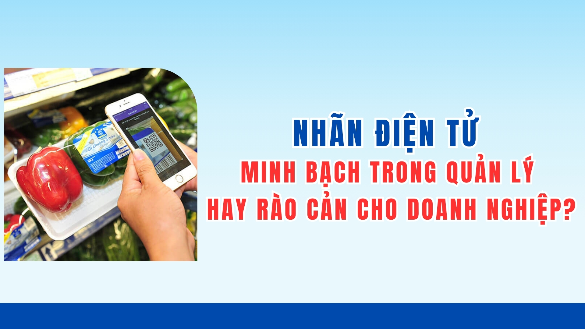 Nhãn Điện Tử: Minh Bạch Trong Quản Lý Hay Rào Cản Cho Doanh Nghiệp?