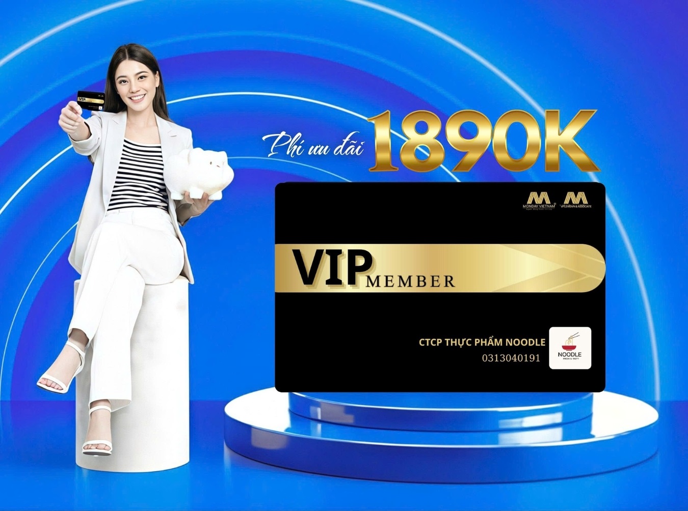 THẺ VIP MEMBER MONDAY VIETNAM
