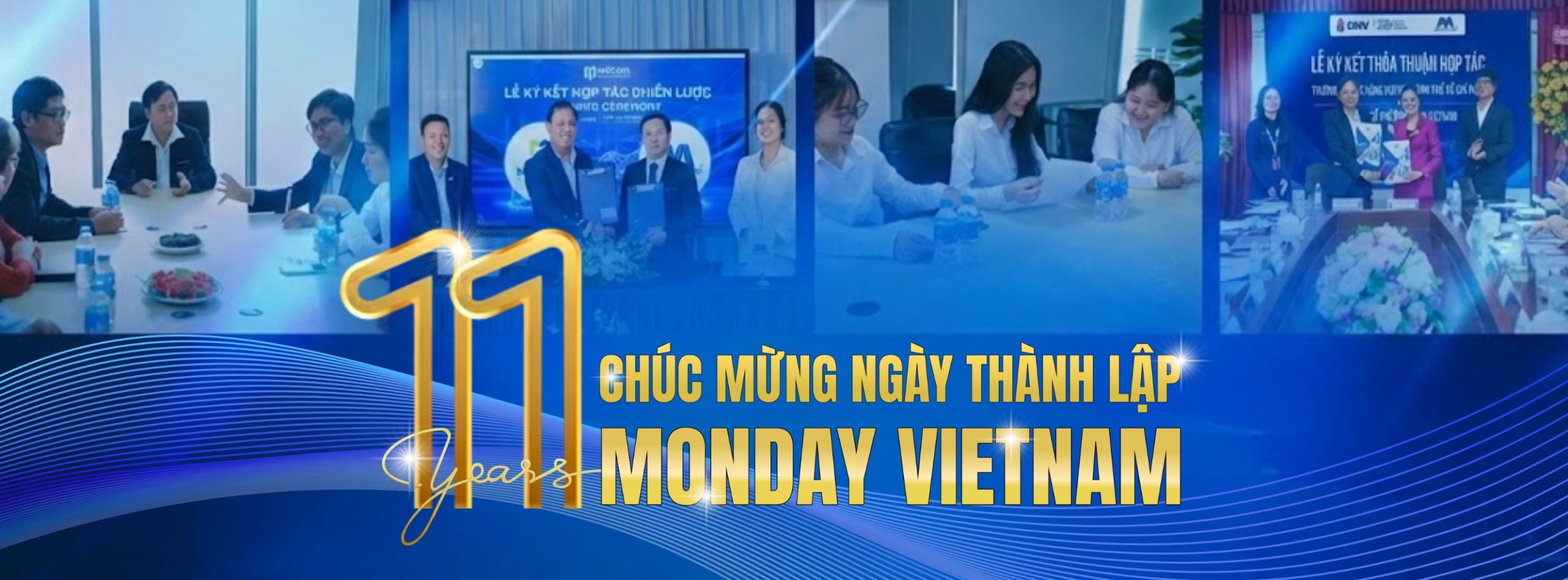 Chúc mừng kỷ niệm 11 năm thành lập Monday VietNam