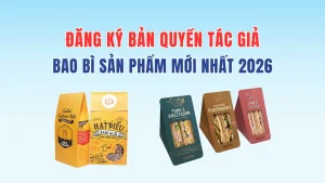 Đăng Ký Bản Quyền Tác Giả Bao Bì Sản Phẩm Mới Nhất 2026