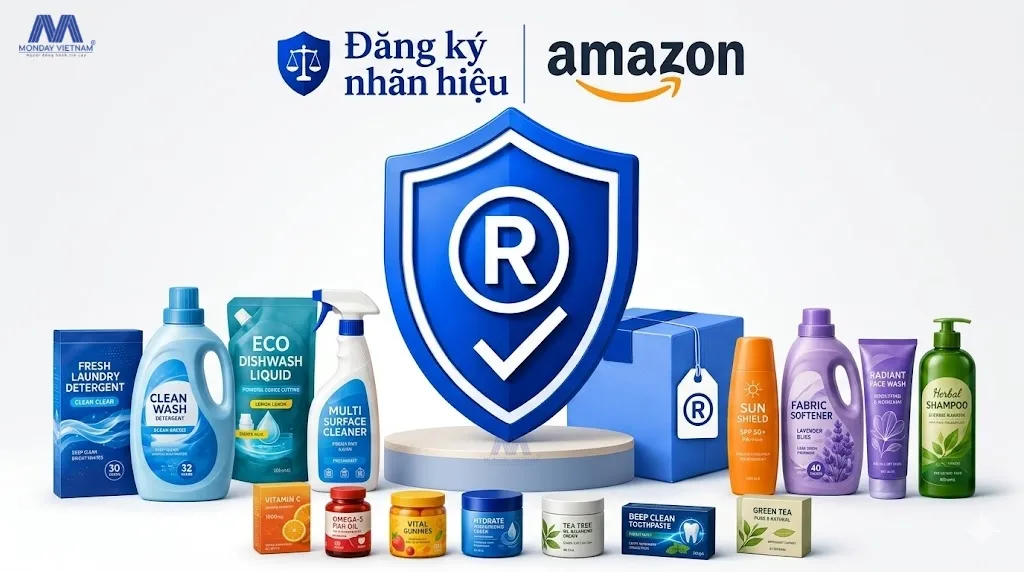 Đăng Ký Nhãn Hiệu Bán Hàng Trên Amazon Cho Doanh Nghiệp Việt