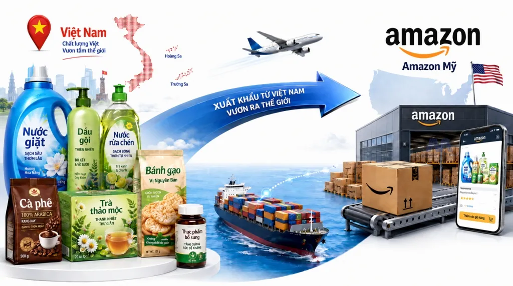 Đăng Ký Nhãn Hiệu Bán Hàng Trên Amazon Cho Doanh Nghiệp Việt