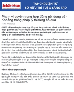 TẠP CHÍ ĐIỆN TỬ SỞ HỮU TRÍ TUỆ & SÁNG TẠO VIẾT VỀ MONDAY VIETNAM