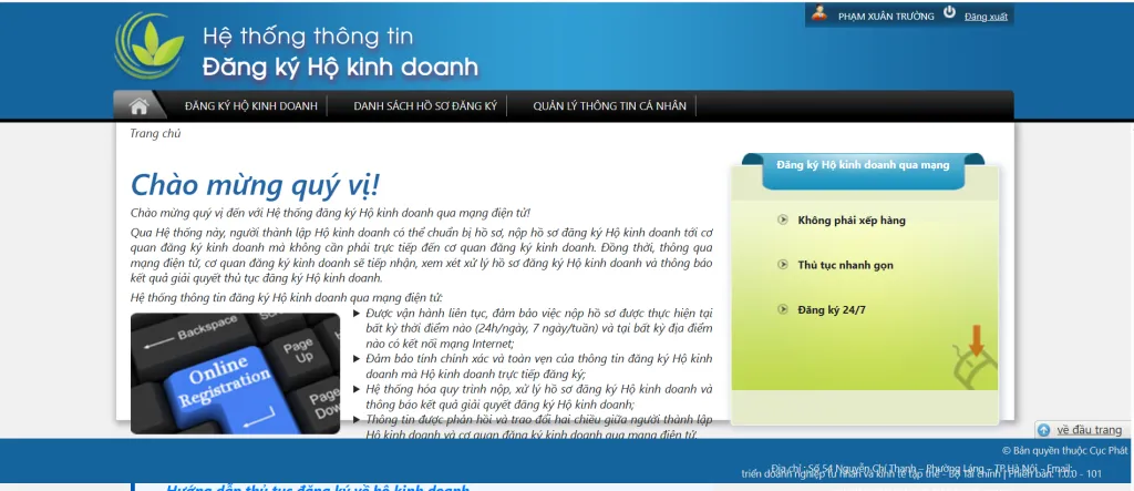 Hướng Dẫn Đăng Ký Thành Lập Hộ Kinh Doanh Online Năm 2026