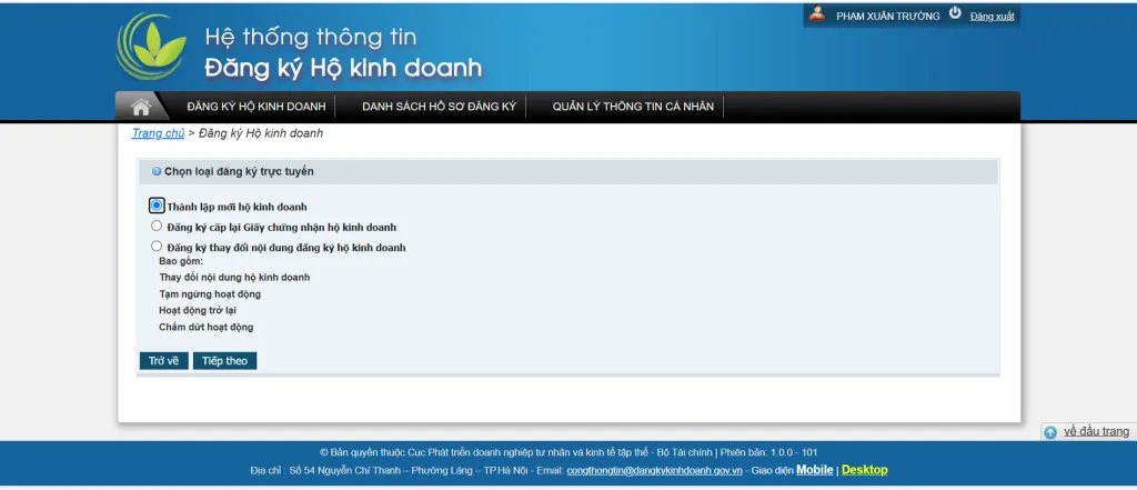 Hướng Dẫn Đăng Ký Thành Lập Hộ Kinh Doanh Online Năm 2026