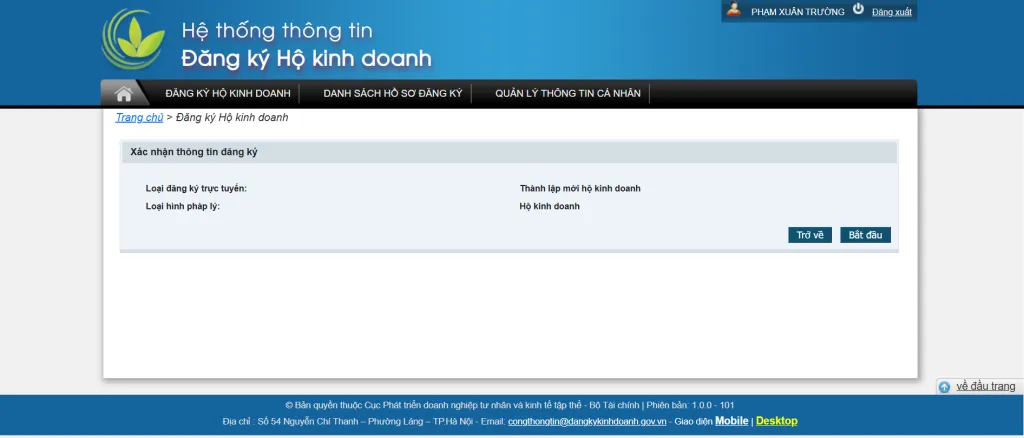 Hướng Dẫn Đăng Ký Thành Lập Hộ Kinh Doanh Online Năm 2026