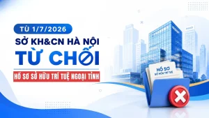 Từ 1/7/2026 Sở KH&CN Hà Nội Chỉ Tiếp Nhận Hồ Sơ Sở Hữu Trí Tuệ Ngoại Tỉnh 