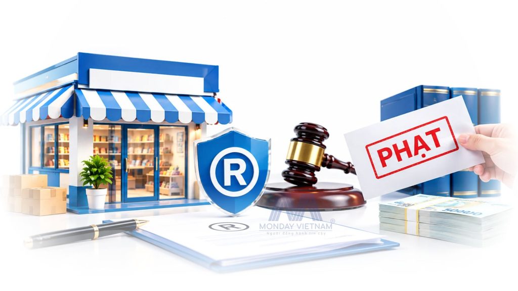 Nghị Định 186/2026/NĐ-CP: Hộ Kinh Doanh Bị Xử Phạt Khi Vi Phạm Quyền Sở Hữu Công Nghiệp