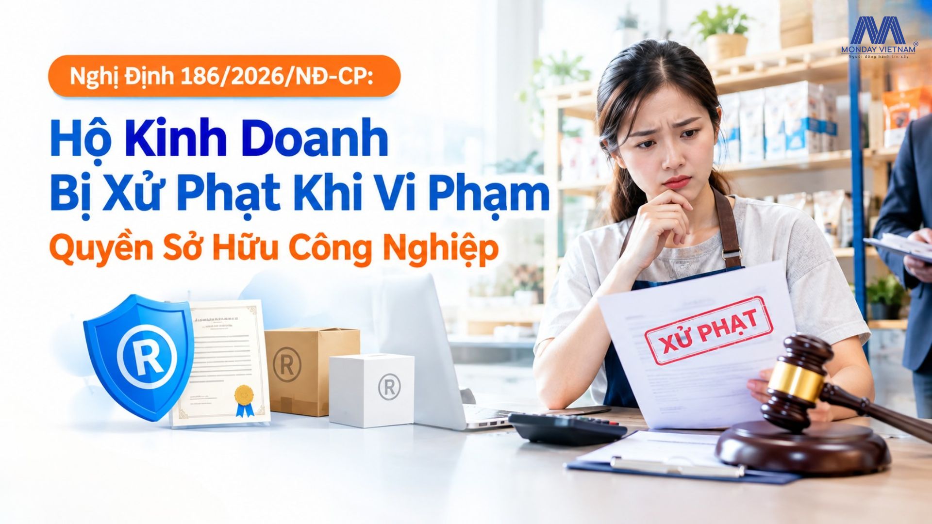 Hộ Kinh Doanh Bị Xử Phạt Khi Vi Phạm Quyền Sở Hữu Công Nghiệp