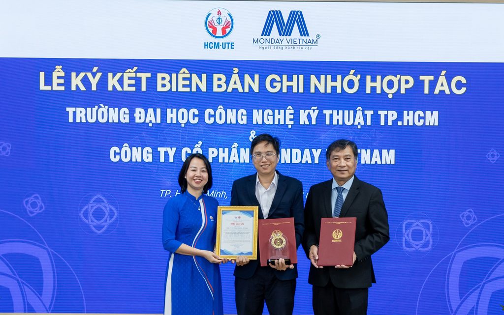 Monday VietNam Ký Kết Biên Bản Ghi Nhớ Hợp Tác Cùng Trường Đại Học Công Nghệ Kỹ Thuật TP.HCM