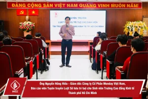 Monday Vietnam Tham Gia Tuyên Truyền Sở Hữu Trí Tuệ Cho Sinh Viên Các Trường Tại TP.HCM