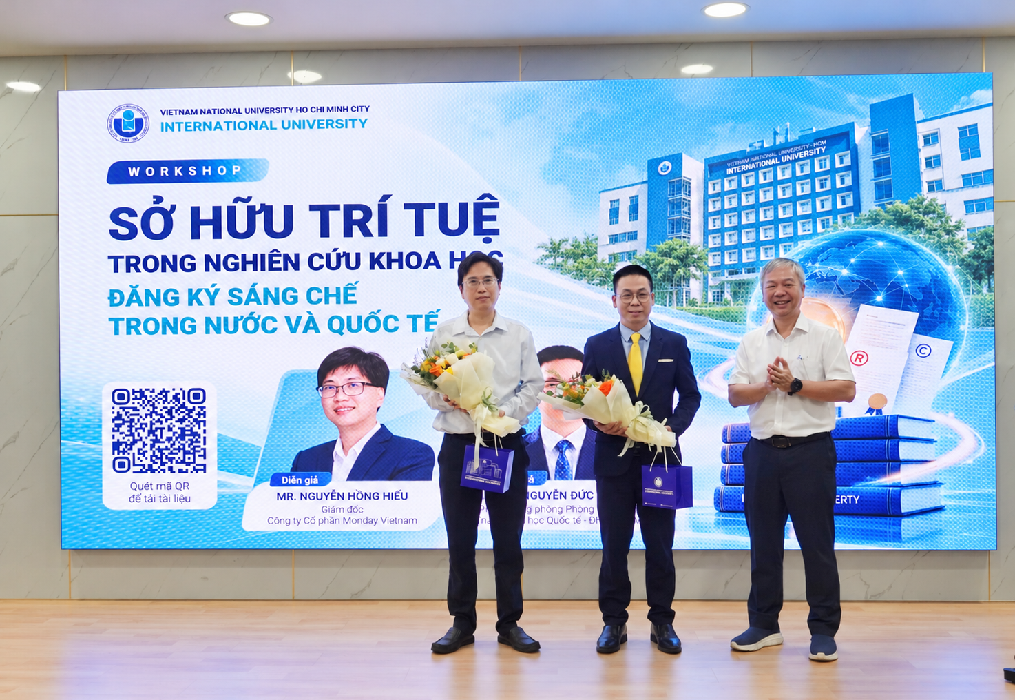 Workshop “Sở Hữu Trí Tuệ Trong Nghiên Cứu Khoa Học Và Đăng Ký Sáng Chế Trong Nước Và Quốc Tế” Tại Trường Đại học Quốc tế