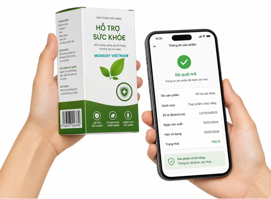 Quy trình đăng ký mã số mã vạch cho mỹ phẩm và thực phẩm chức năng